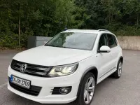 Gebraucht VW Tiguan Sportline 140 PS (102 kW) 2014 Weiß SUV