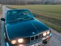 Gebraucht BMW 320 120 PS (88 kW) 1988 Schwarz Cabrio
