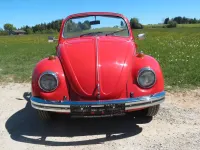 Używany VW Käfer 44 KM (32 kW) 1972 Czerwony Kabriolet