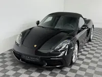 Gebraucht Porsche Boxster S 350 PS (257 kW) 2018 Tiefschwarzmetallic Cabrio