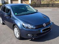 Gebraucht VW Golf VI Trendline 86 PS (63 kW) 2011 Blau Kleinwagen