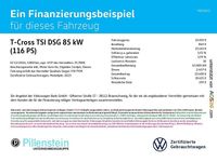 Gebraucht VW T-Cross 116 PS (85 kW) 2024 Blau SUV
