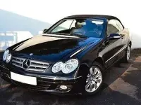 Gebraucht Mercedes CLK200 Elegance 184 PS (135 kW) 2009 Schwarz Cabrio
