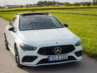 Gebraucht Mercedes CLA35 AMG AMG 306 PS (225 kW) 2019 Weiß Coupé