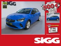 Gebraucht Opel Corsa Elegance 101 PS (74 kW) 2023 Perl blau/voltaik blau Kleinwagen
