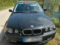 Gebraucht BMW 318 Compact 2003 Schwarz Kleinwagen