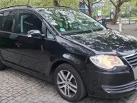 Gebraucht VW Touran 140 PS (102 kW) 2007 Schwarz Van / Kleinbus