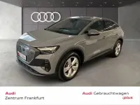 Gebraucht Audi Q4 Sportback e-tron Advanced Plus 150 kW (204 PS) 2023 Kieselgrau/kieselgrau SUV