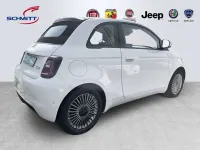 Gebraucht Fiat 500e 86 kW (118 PS) 2024 Arktis weiß Cabrio