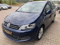 Gebraucht VW Sharan Highline 150 PS (110 kW) 2016 Blau Van / Kleinbus