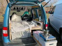 Brugt VW Caddy 102 HK (75 kW) 2010 Blå MPV