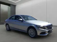 Gebraucht Mercedes C400 Exclusive 333 PS (244 kW) 2019 Silber / iridiumsilber (metallic) Limousine