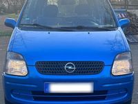 Gebraucht Opel Agila 75 PS (55 kW) 2001 Blau Van / Kleinbus