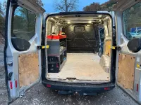 Gebraucht Ford Transit Custom 100 PS (73 kW) 2015 Silber Limousine