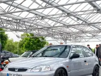 Gebraucht Honda Civic 90 PS (66 kW) 2001 Silber Kleinwagen