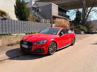 Second-hand Audi A5 S-Line 252 CP (185 kW) 2017 Roșu Coupe