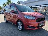 Gebraucht Ford Tourneo Courier Titanium 101 PS (74 kW) 2014 Rot Van / Kleinbus