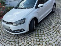 Gebraucht VW Polo LOUNGE 90 PS (66 kW) 2015 Weiß Kleinwagen