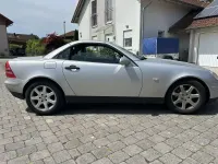 Gebraucht Mercedes SLK200 136 PS (100 kW) 1998 Silber Cabrio