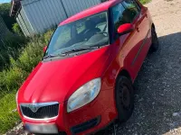 Gebraucht Skoda Fabia Cool Edition 60 PS (44 kW) 2009 Rot Kleinwagen
