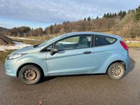 Gebraucht Ford Fiesta 60 PS (44 kW) 2009 Blau Kleinwagen