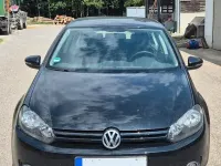 Gebraucht VW Golf VI Trendline 80 PS (58 kW) 2009 Schwarz Kleinwagen