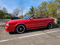 Gebraucht Audi 80 174 PS (127 kW) 1994 Rot Cabrio