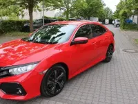 Gebraucht Honda Civic Elegance 149 PS (109 kW) 2018 Liberty rally red Limousine
