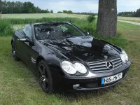 Gebraucht Mercedes SL500 306 PS (225 kW) 2004 Schwarz Cabrio