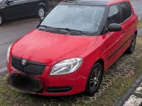 Gebraucht Skoda Fabia 60 PS (44 kW) 2008 Rot Kleinwagen