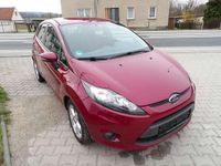 Gebraucht Ford Fiesta Trend 82 PS (60 kW) 2009 Hot magenta Kleinwagen