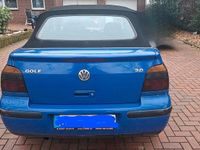 Gebraucht VW Golf Cabriolet 2000 Blau Cabrio