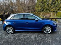 Gebraucht Audi A1 S-Line 95 PS (69 kW) 2017 Blau Kleinwagen
