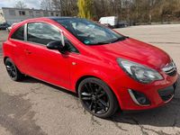 Gebraucht Opel Corsa Color Edition 101 PS (74 kW) 2012 Rot Kleinwagen