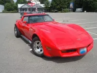 Gebraucht Corvette C3 169 PS (124 kW) 1980 Rot Coupé