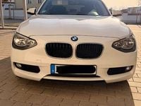 Gebraucht BMW 116 116 PS (85 kW) 2014 Weiß Kleinwagen