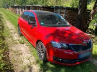 Gebraucht Skoda Rapid 86 PS (63 kW) 2014 Rot Kleinwagen