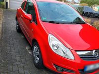 Gebraucht Opel Corsa 56 PS (41 kW) 2007 Rot Kleinwagen