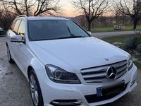 Gebraucht Mercedes C200 Avantgarde 136 PS (100 kW) 2012 Weiß Kombi