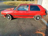 Second-hand VW Golf 70 CP (51 kW) 1991 Roșu Coupe