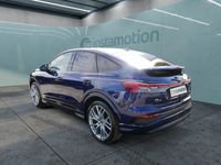 gebraucht Audi Q4 Sportback e-tron S-LINE 50 QUATTRO * ANSCHLUSSGARANTIE NAVI PANO MATRIX-LED STANDKLIMATISIERUNG