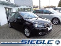 Gebraucht VW Golf VII Move 105 PS (77 kW) 2012 Schwarz Limousine