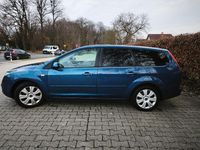 Gebraucht Ford Focus Style 101 PS (74 kW) 2008 Blau Kombi