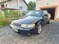 Gebraucht Saab 900 Cabriolet 185 PS (136 kW) 1997 Schwarz Cabrio