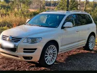 Gebraucht VW Touareg R 239 PS (175 kW) 2008 Weiß SUV