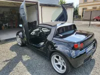 Gebraucht Smart Roadster Brabus 105 PS (77 kW) 2006 Schwarz Cabrio