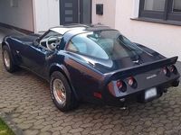 Second-hand Corvette C3 224 CP (164 kW) 1979 Albastru Cabrio