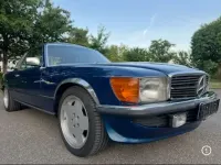 Gebraucht Mercedes SLC450 AMG 218 PS (160 kW) 1978 Blau Coupé