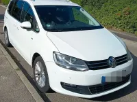 Gebraucht VW Sharan Cup 140 PS (102 kW) 2014 Weiß Van / Kleinbus