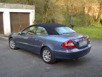 Gebraucht Mercedes CLK280 231 PS (169 kW) 2008 Blau Cabrio